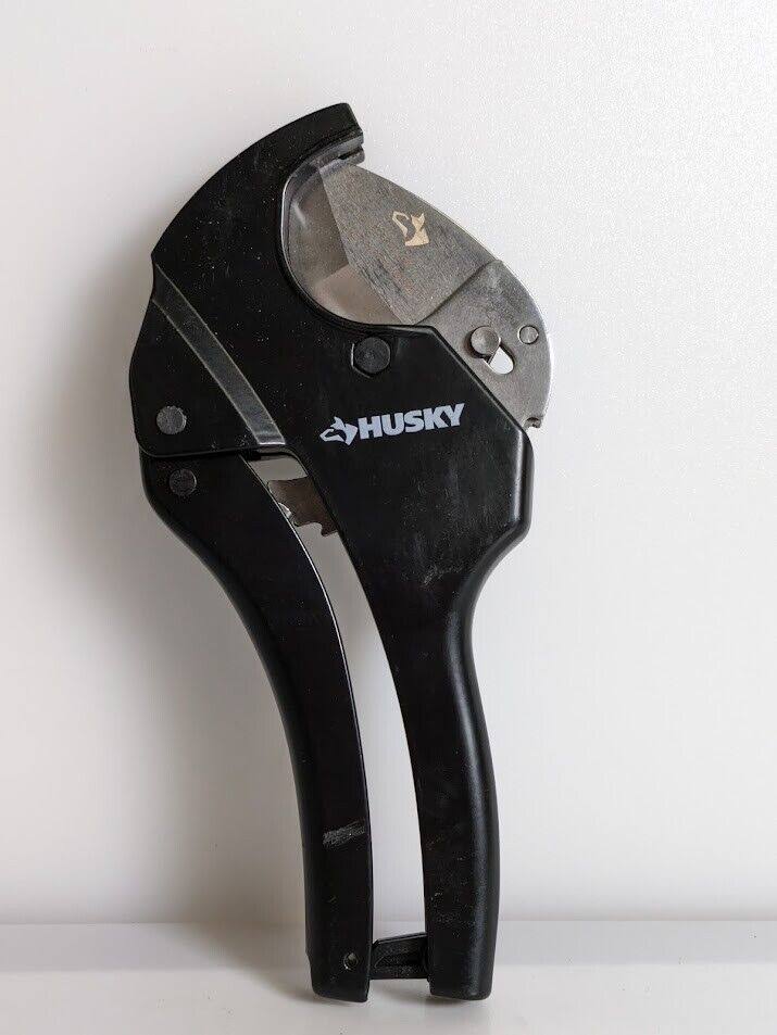 Husky 1-1/4 in. Ratcheting PVC Cutter