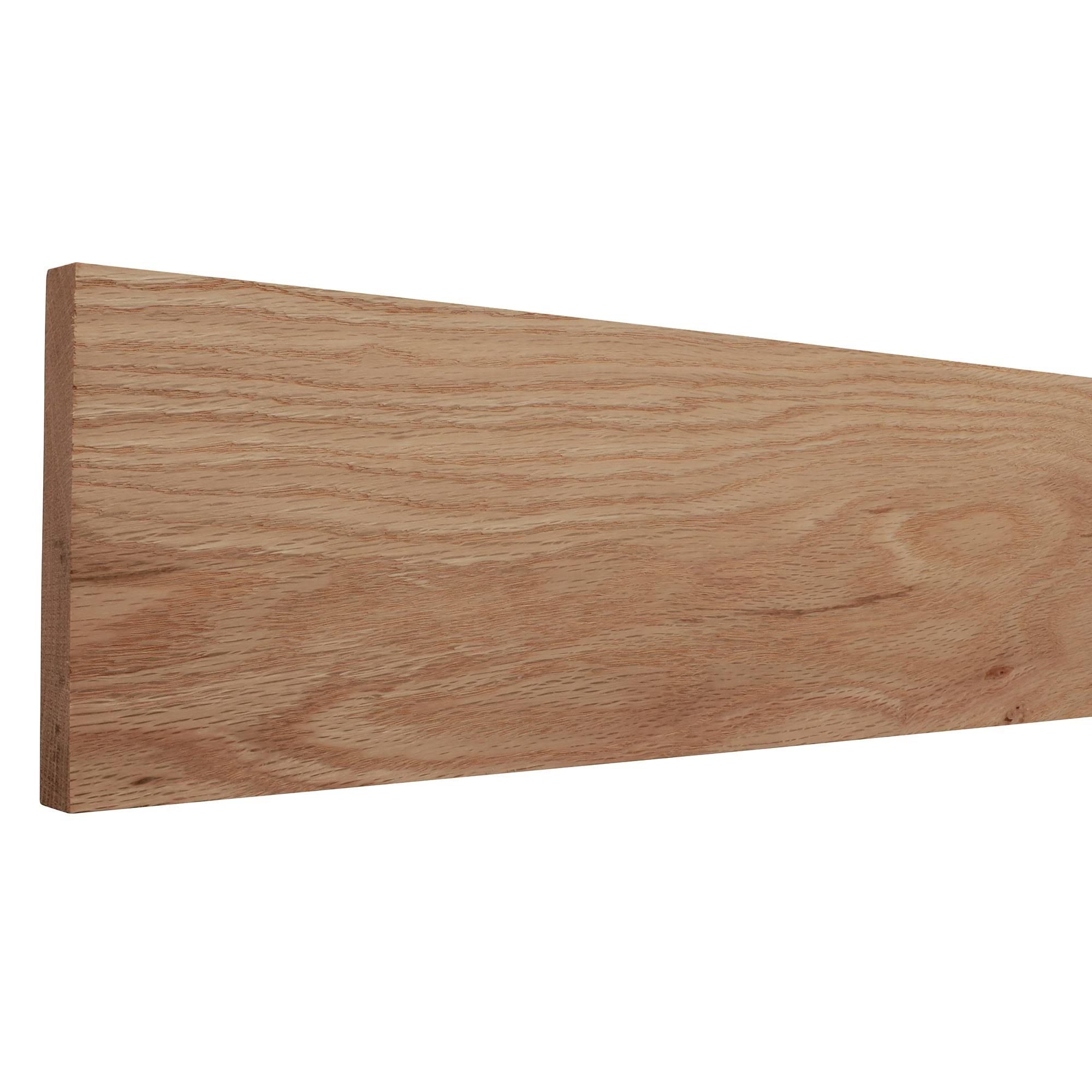 ReliaBilt 1-in x 6-in x 8-ft Unfinished Red Oak Board | OAK19X139-U8S