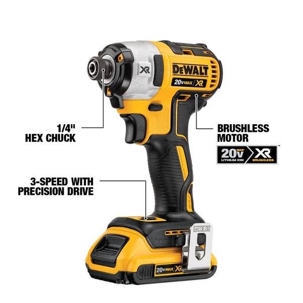DeWalt DCK299M2 Cordless Combination Kit, 2 Tools, 20V DC