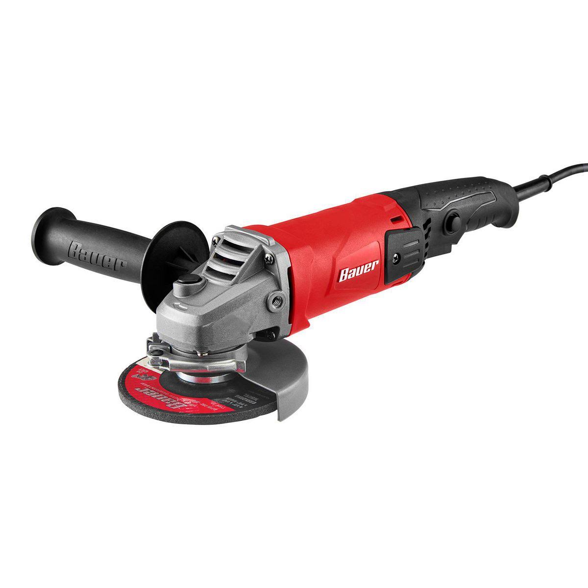 Bauer 8 Amp 4-1/2 in. Trigger Grip Angle Grinder