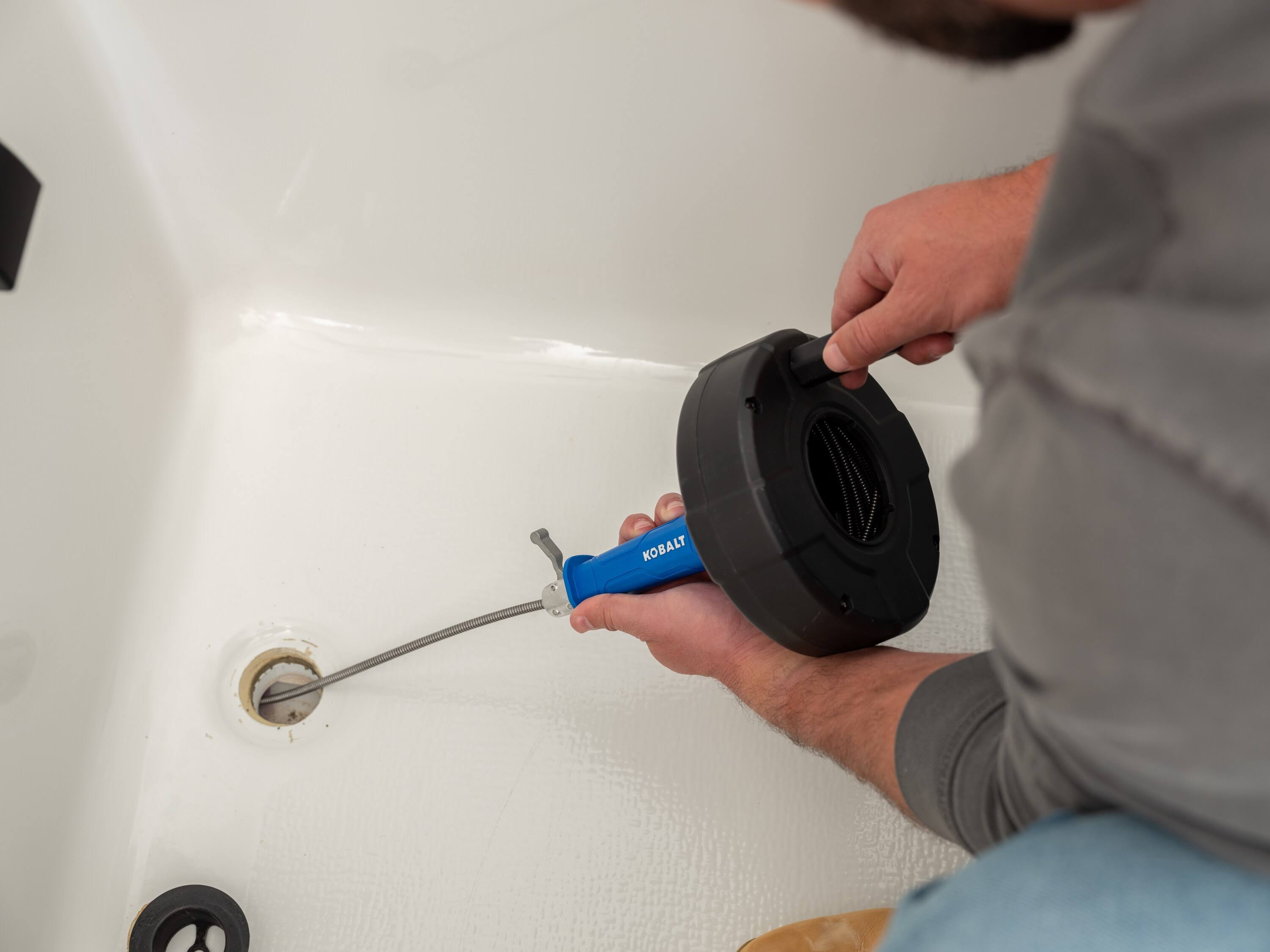 Kobalt 1/4-in x 15-ft High Carbon Wire Drain Auger | 59467