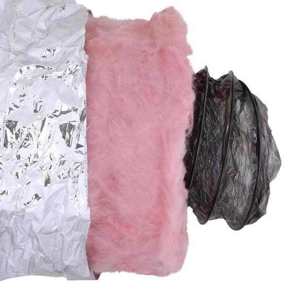 Master Flow 16 in. x 25 ft. Insulated Flexible Duct R6 Silver Jacket