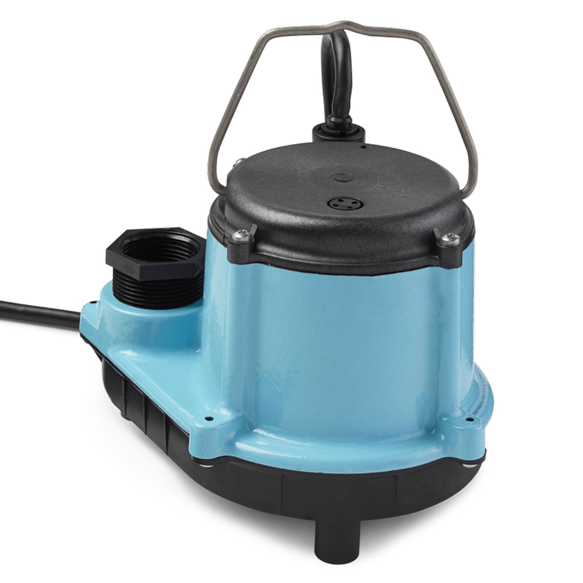 Little Giant Pump 6-Cia Automatic Submersible Sump Pump, 1/3 HP