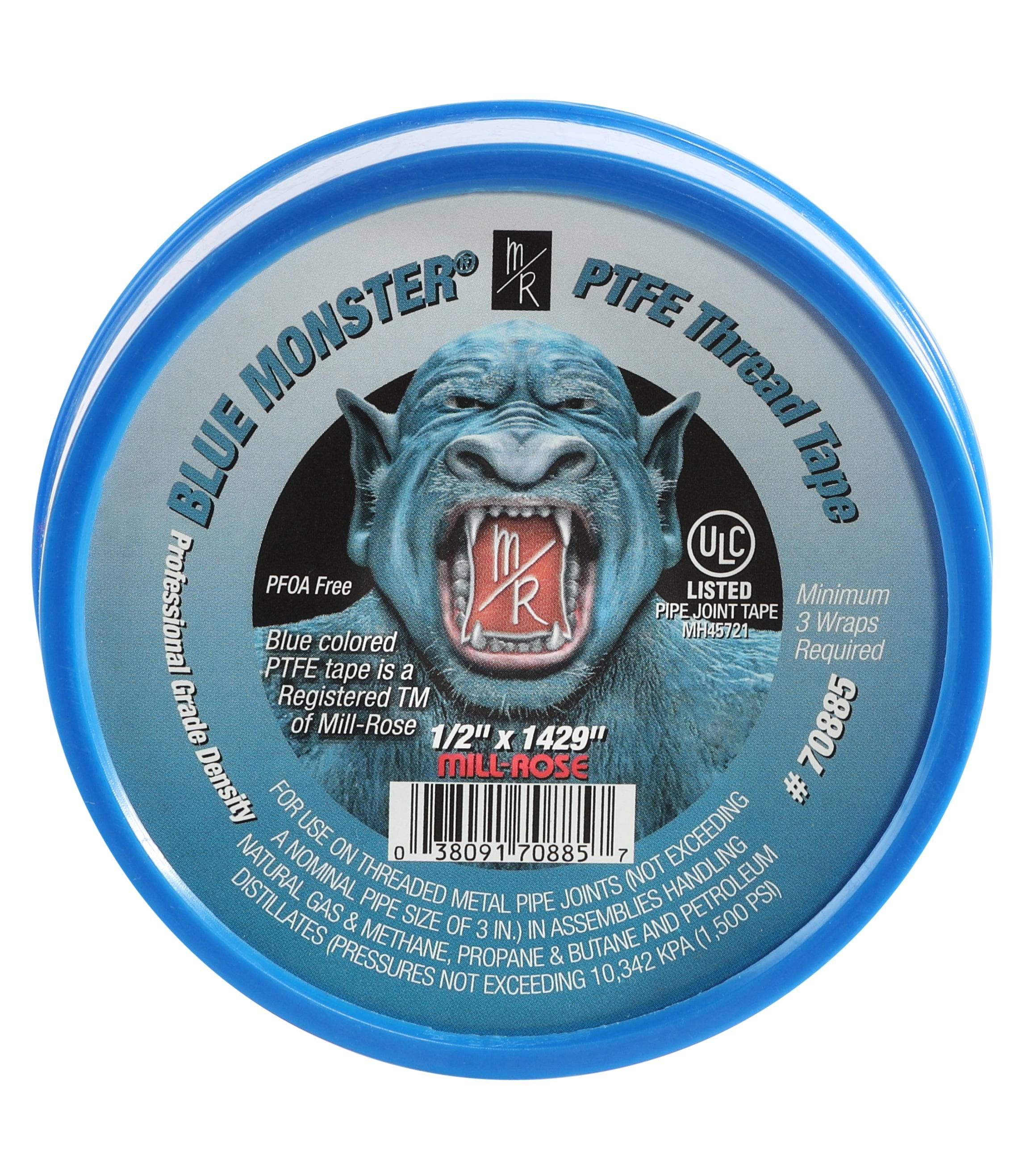 Blue Monster, PTFE Thread Tape 1/2