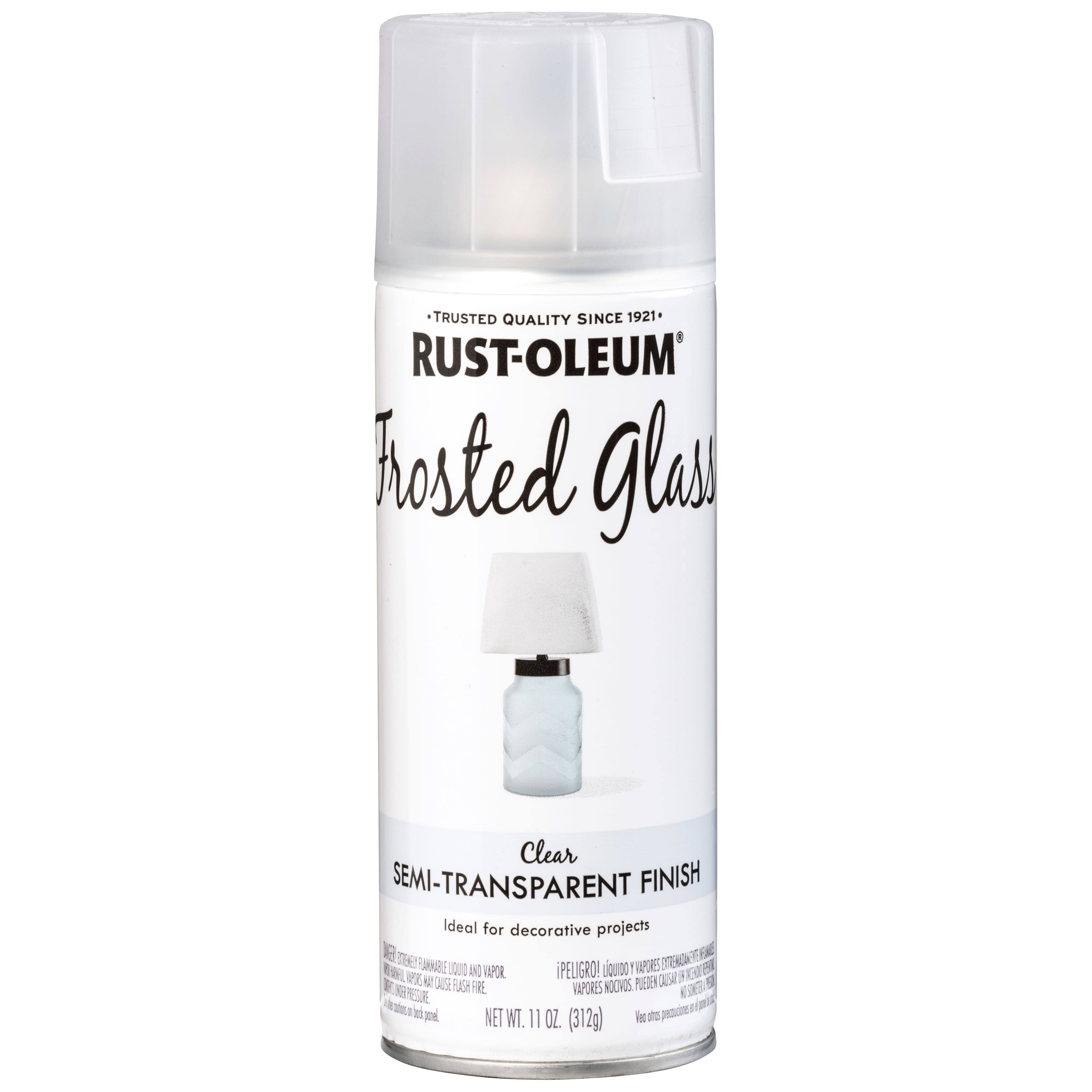 Rust-Oleum Frosted Glass Spray Paint Frosted, 11 oz.
