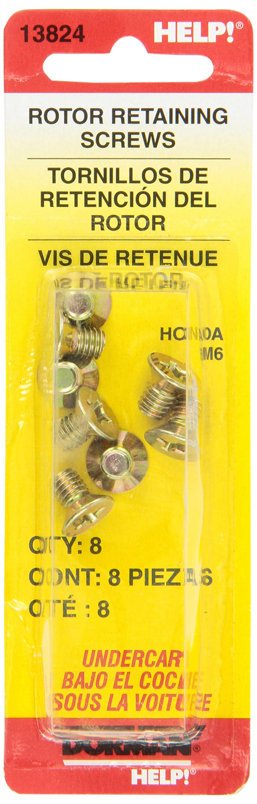 Dorman 13824- Disc Brake Rotor Retaining Screws