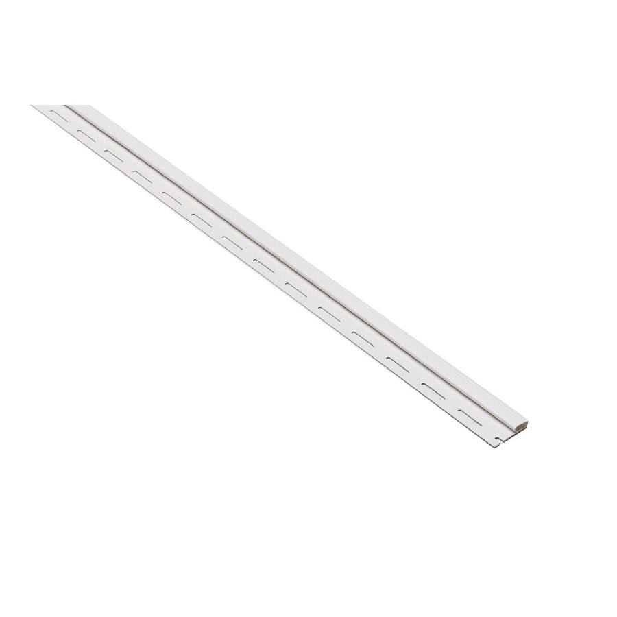 Georgia-Pacific Undersill White 0.375-in x 150-in Vinyl Siding Trim | 115941