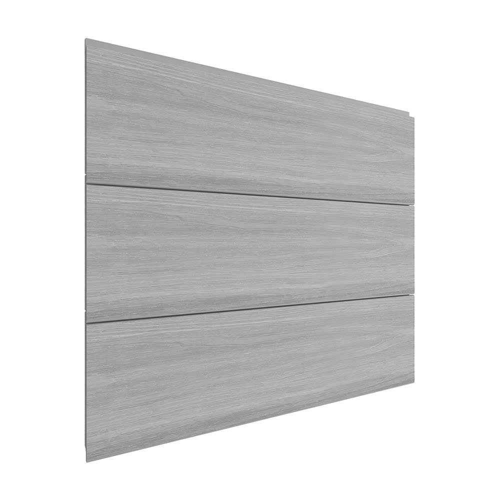NewTechWood All Weather System 0.5 in. x 5.5 in. x 96 in. Composite Siding Board in Westminster Gray