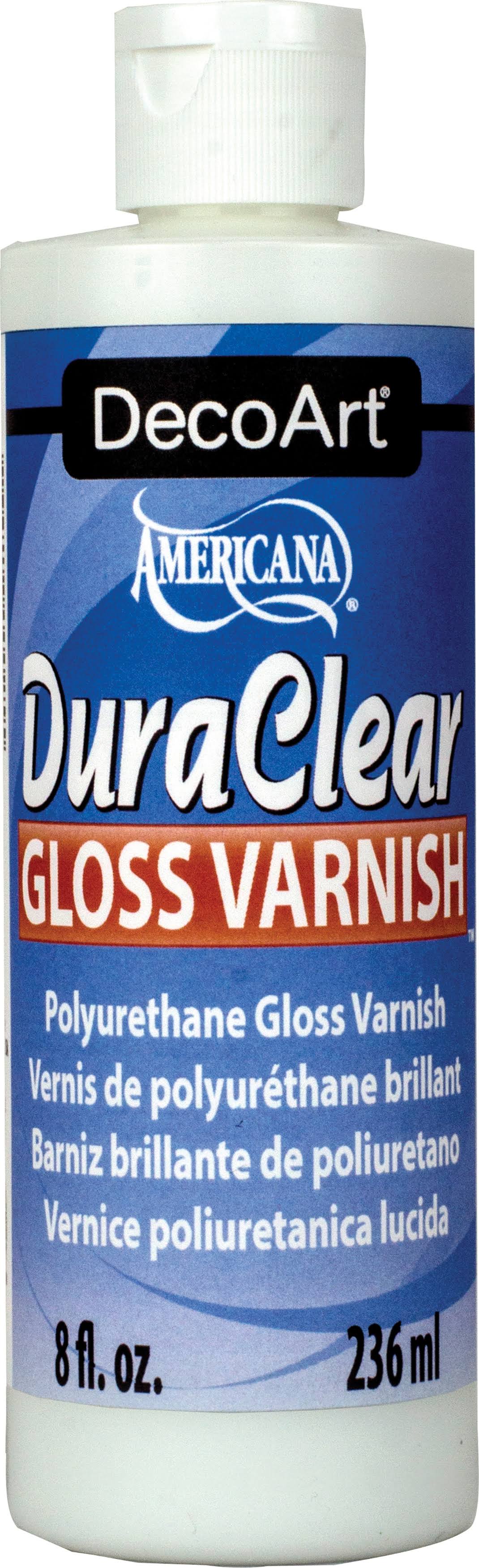 Decoart Americana DuraClear Varnish- Gloss 8 oz.