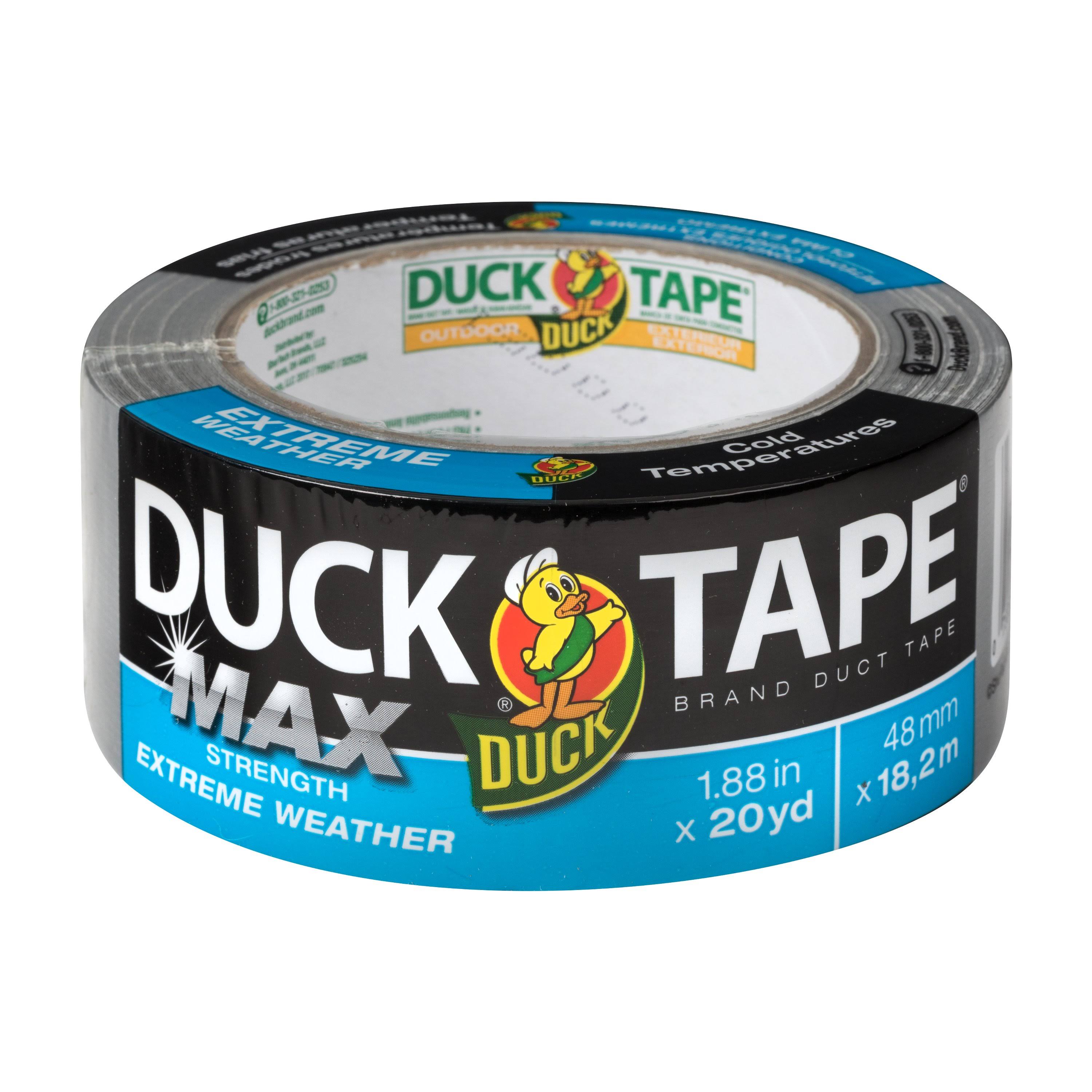 Duck Max Strength Weather Duct Tape- Silver