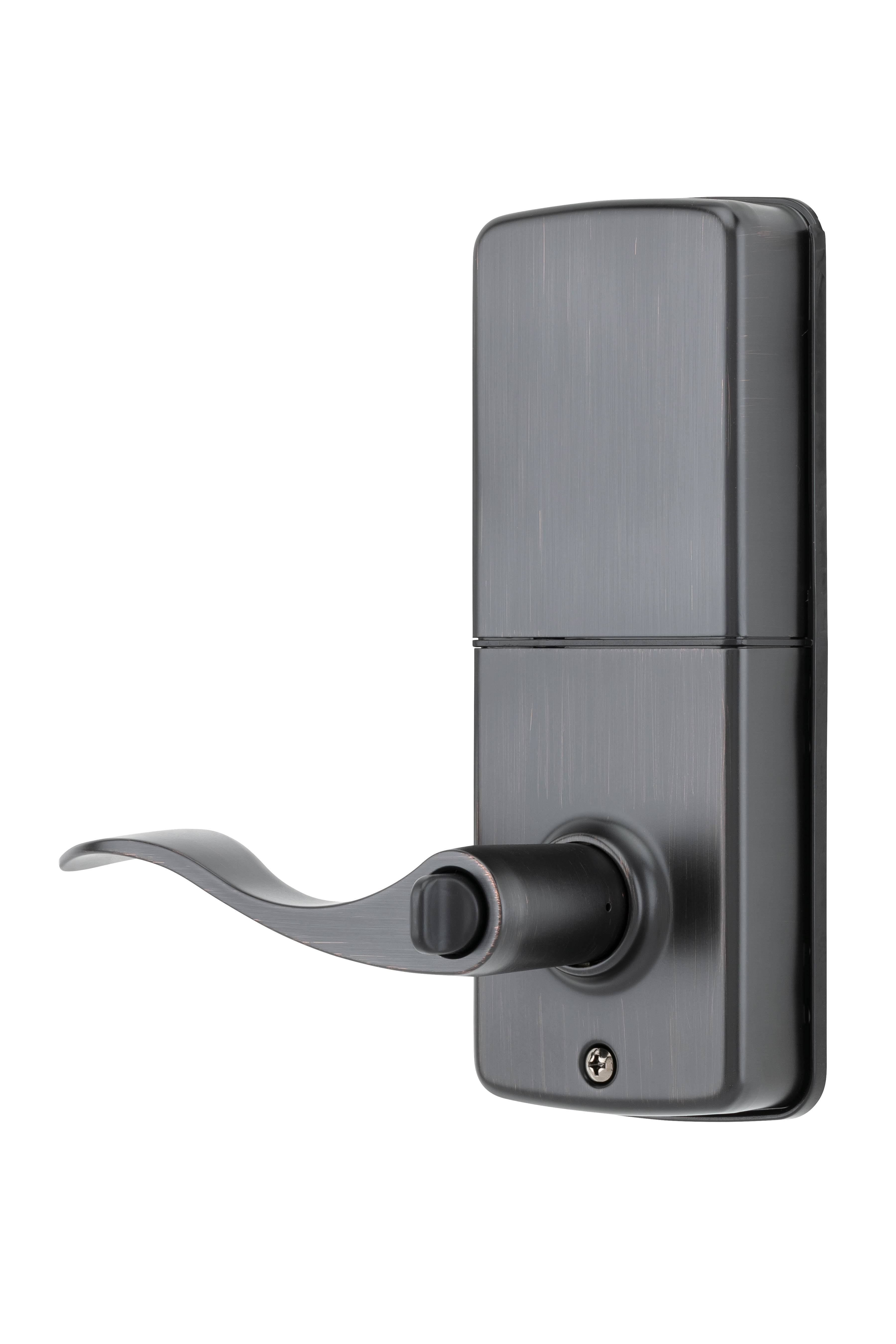 Lockstate OE-550L-683 Residential WiFi Lever in Tuscany Bronze