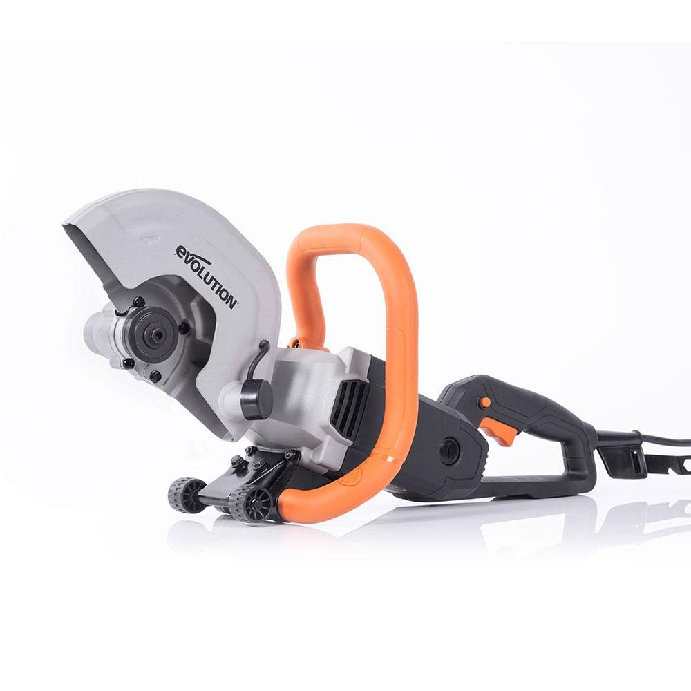 Evolution R230DCT 9 in. Electric Concrete Cut-Off Saw, Demo Saw, Disc Cutter (Optional Blades)