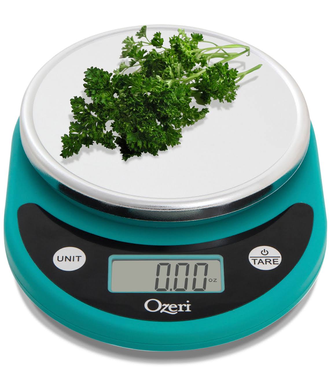 Ozeri Pronto Digital Multifunction Kitchen and Food Scale, Teal Blue