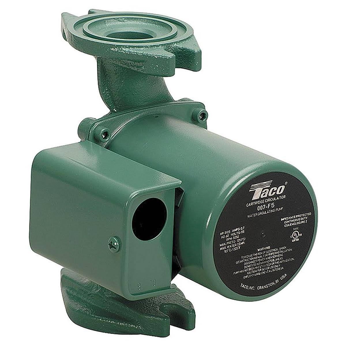 Taco 007-F5-7IFC Cast Iron 1/25 HP Circulator Pump