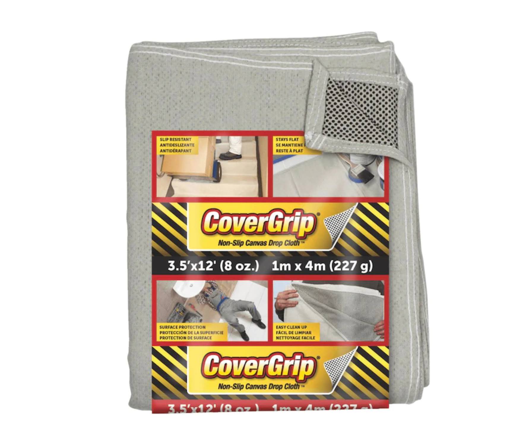 Covergrip 351208 3.5 ft. x 12 ft. Safety Drop Cloth