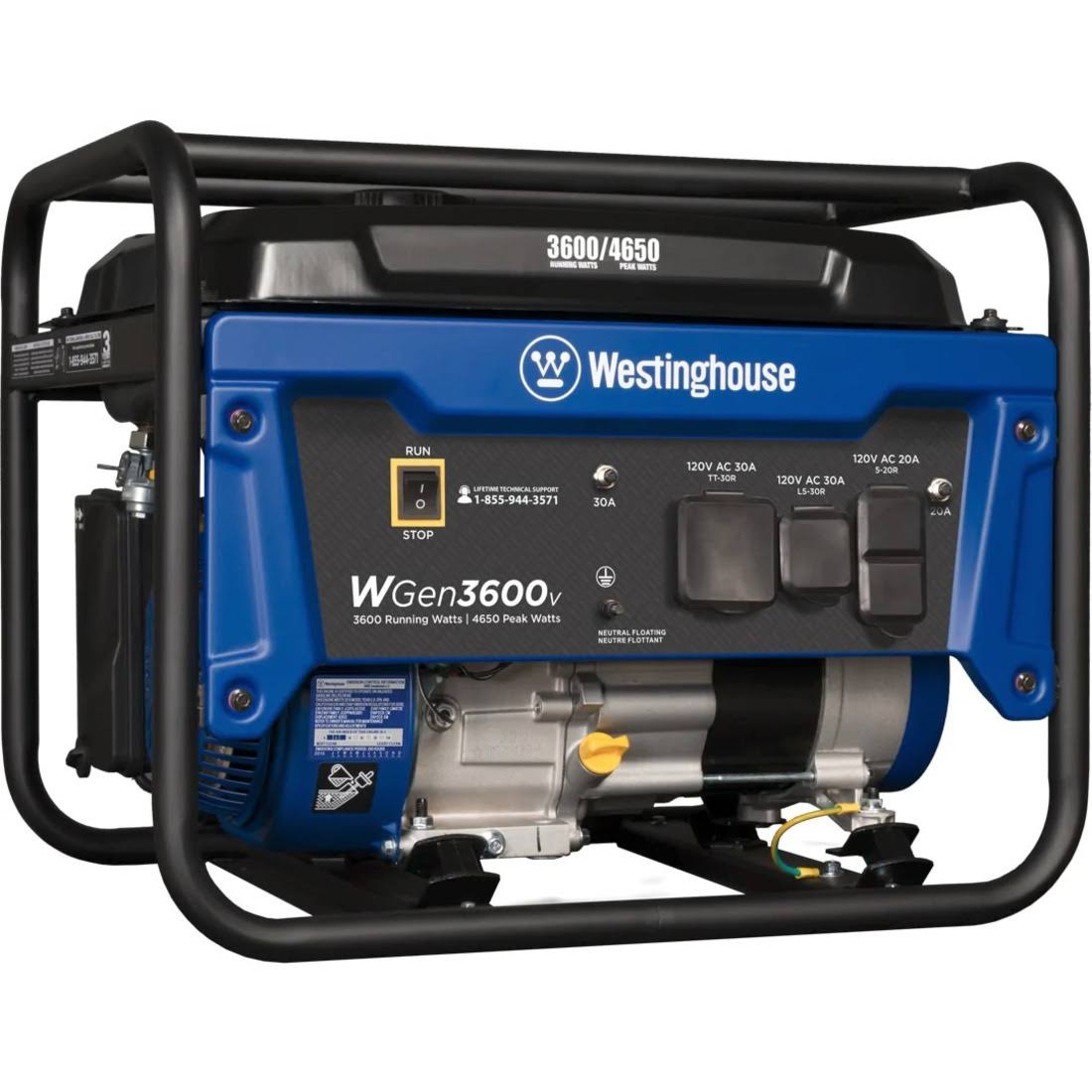 Westinghouse WGen3600v GAS Powered Portable Generator