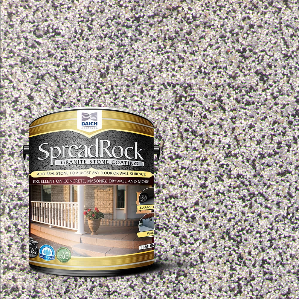 SpreadRock Flint Gray/Satin Interior/Exterior Anti-Skid Porch and Floor Paint (1-Gallon)