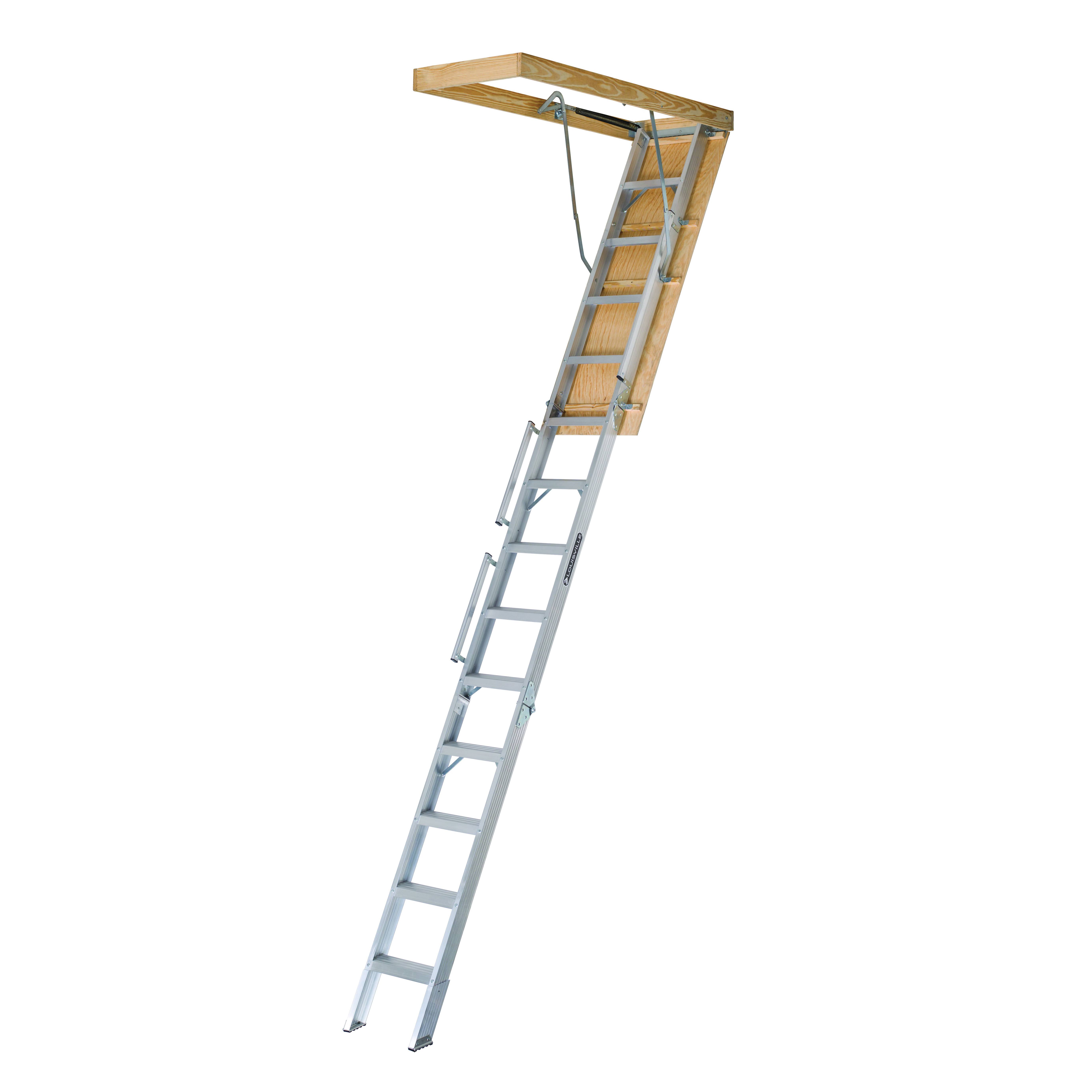 22-1/2-Inch x 63-Inch Aluminum Attic Ladder