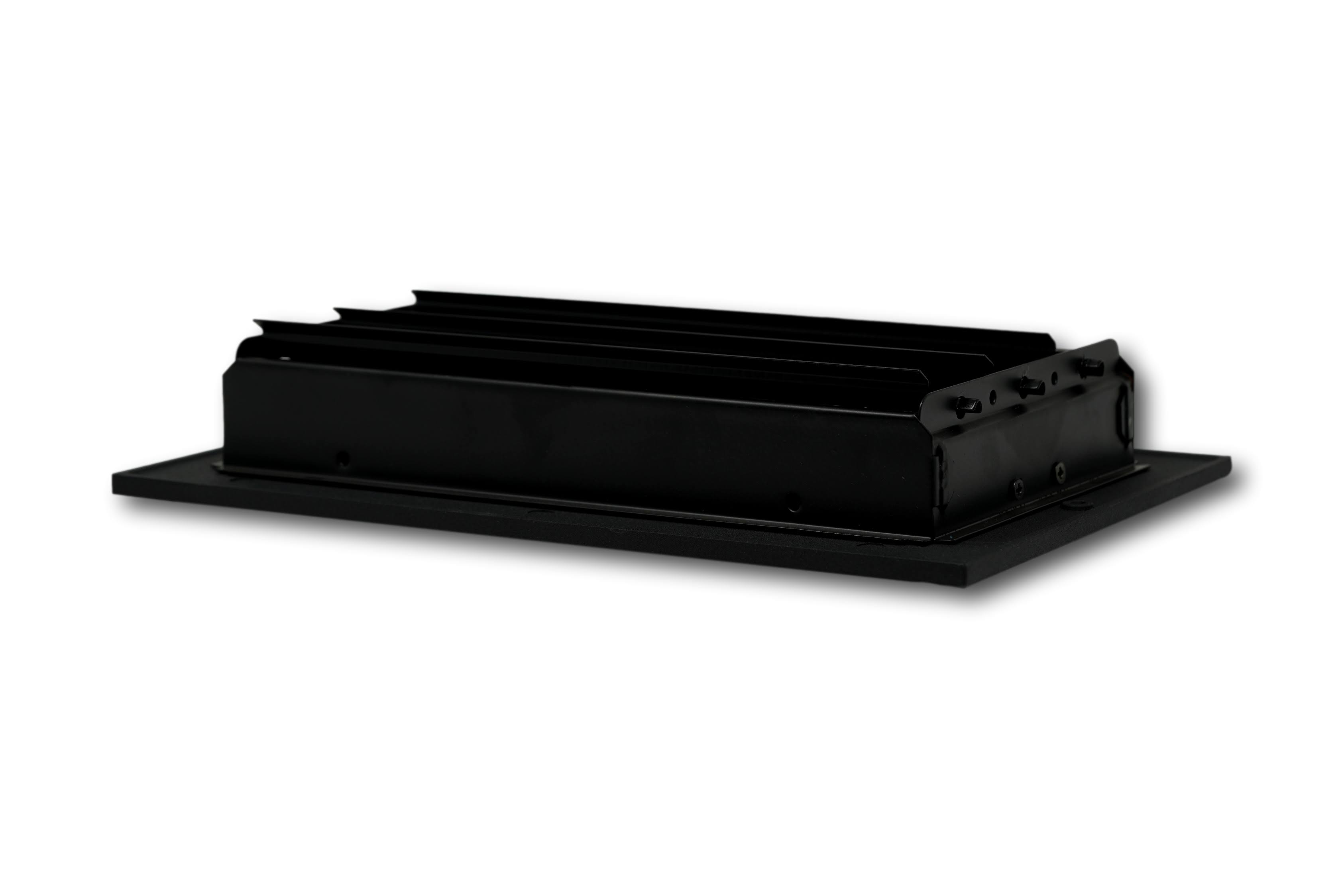 2 x 12 Cast Aluminum Linear Bar Vent Cover- White (Overall: 3.75 x 13.5)