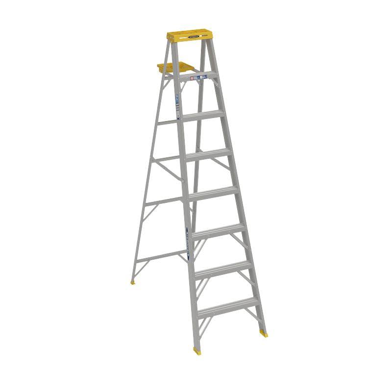 Werner 368 Aluminum 250 Lb.8 ft. Step Ladder