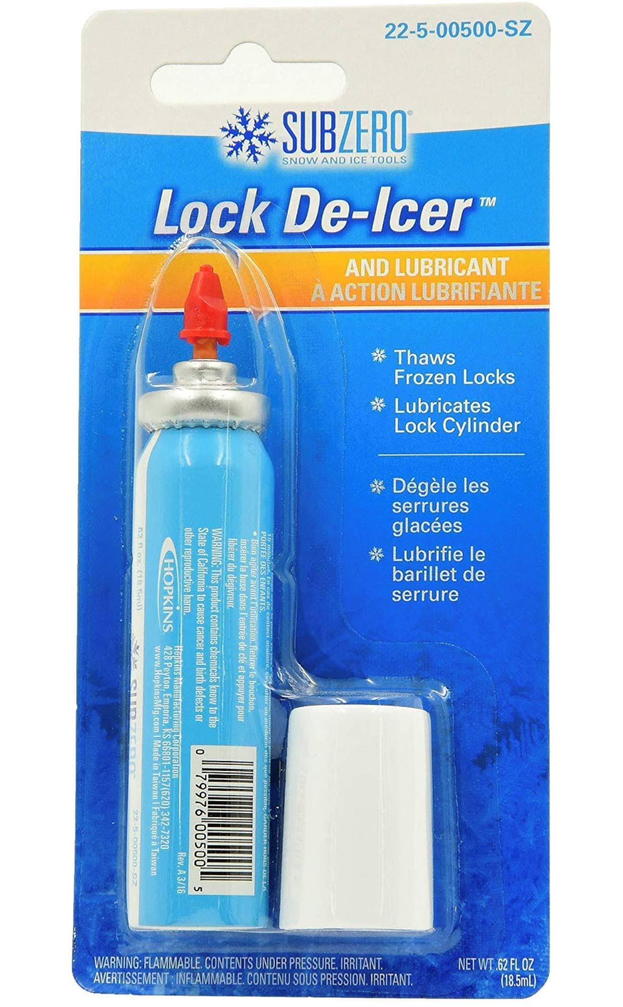 Subzero Lock De-Icer & Lubricant