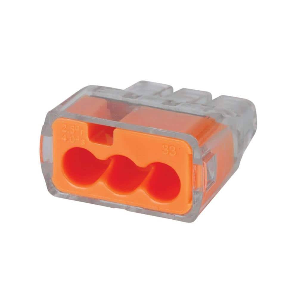 Ideal In-Sure Insulated Wire Wire Connector Orange 10 Pk