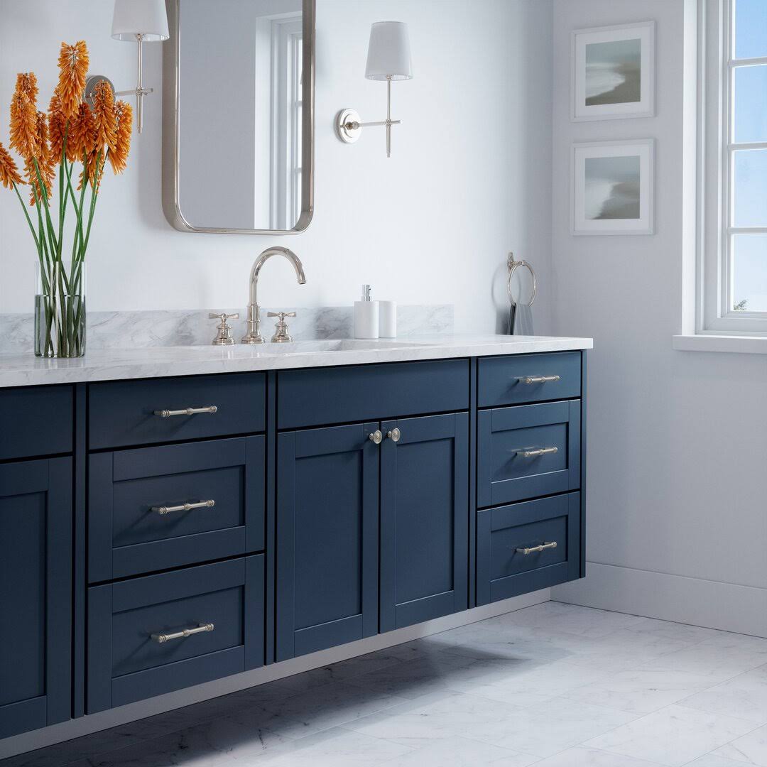 Sumner Street Home Hardware Charlotte Mushroom Knob, Satin Nickel