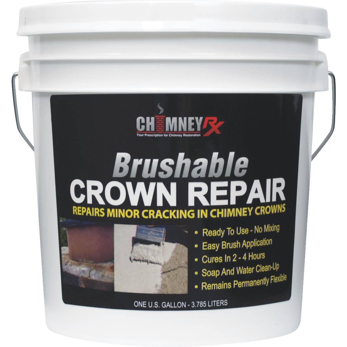 Chimney RX Brushable Crown Repair Elastomeric Sealant