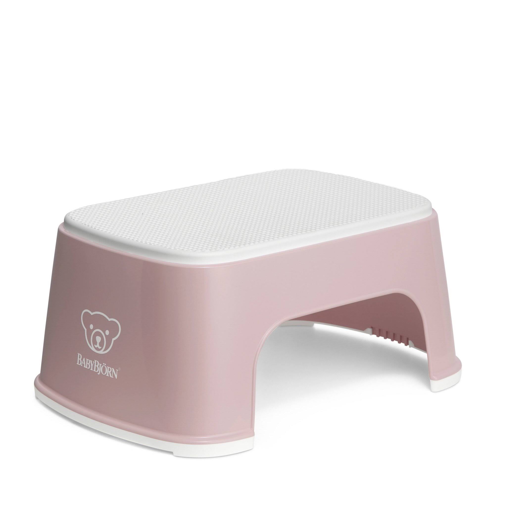 BabyBj?rn Step Stool, Powder Pink/White