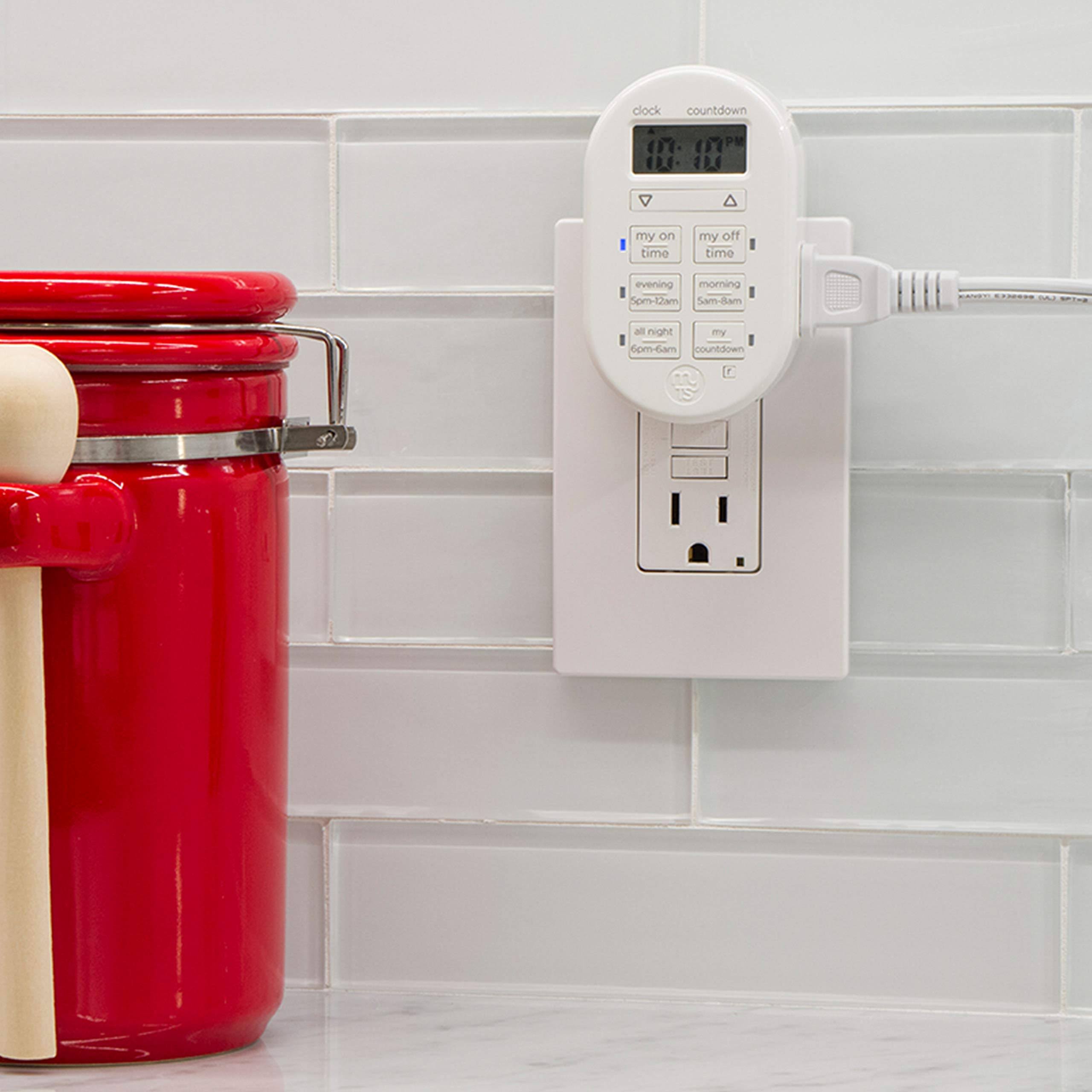 GE My Touch Smart Digital Timer, Indoor/Plug-In