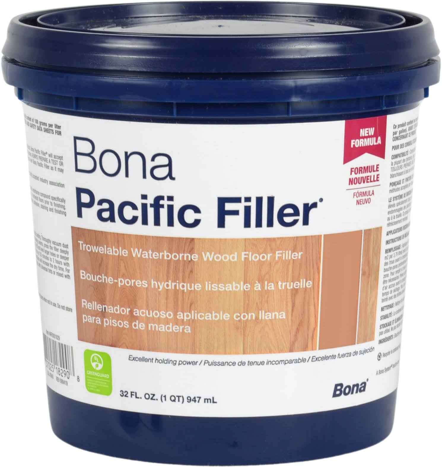 Bona Pacific Filler Ash/Maple/Pine, qt by Ampro Online