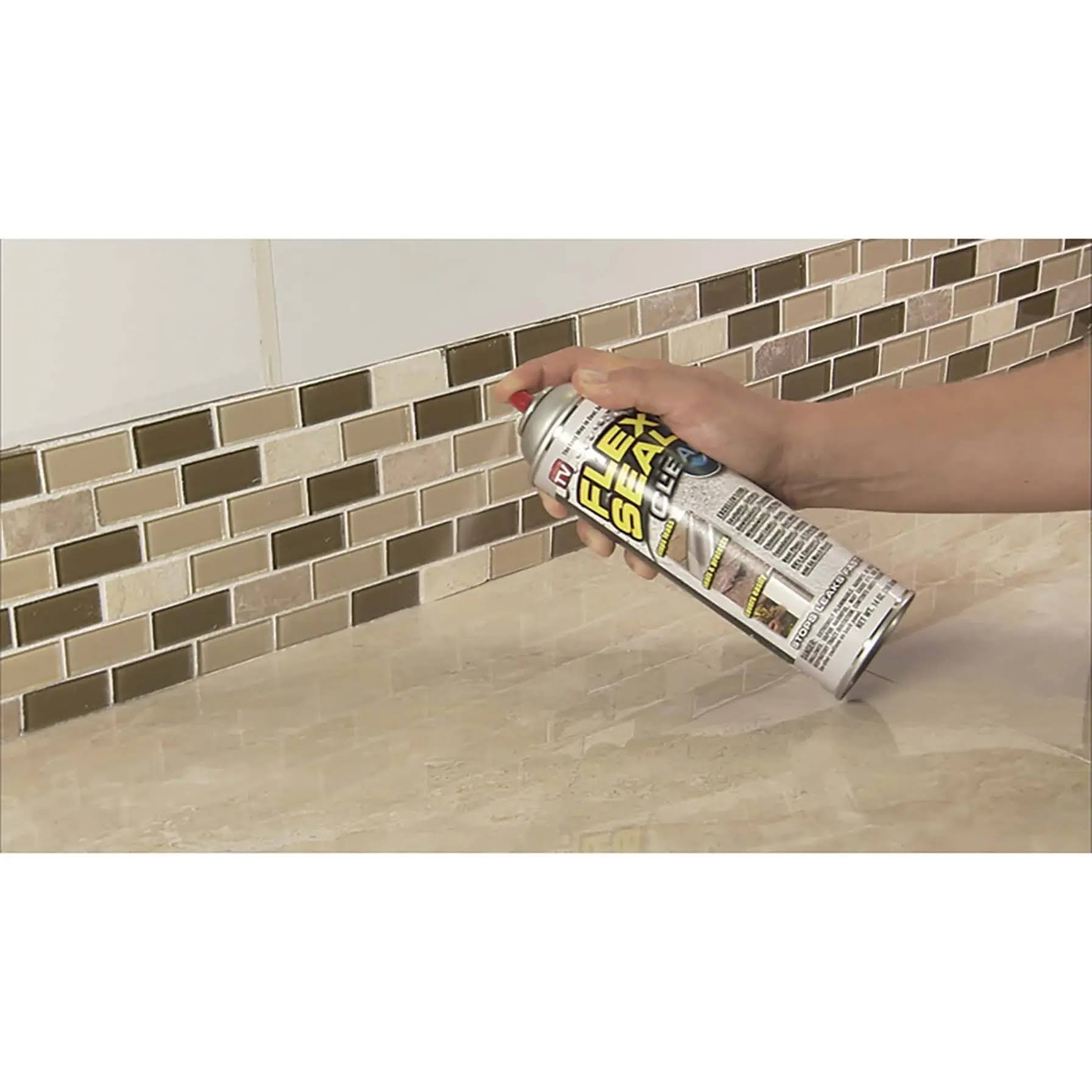 Flex Seal Rubber Sealant Coating Spray, Clear- 14 oz