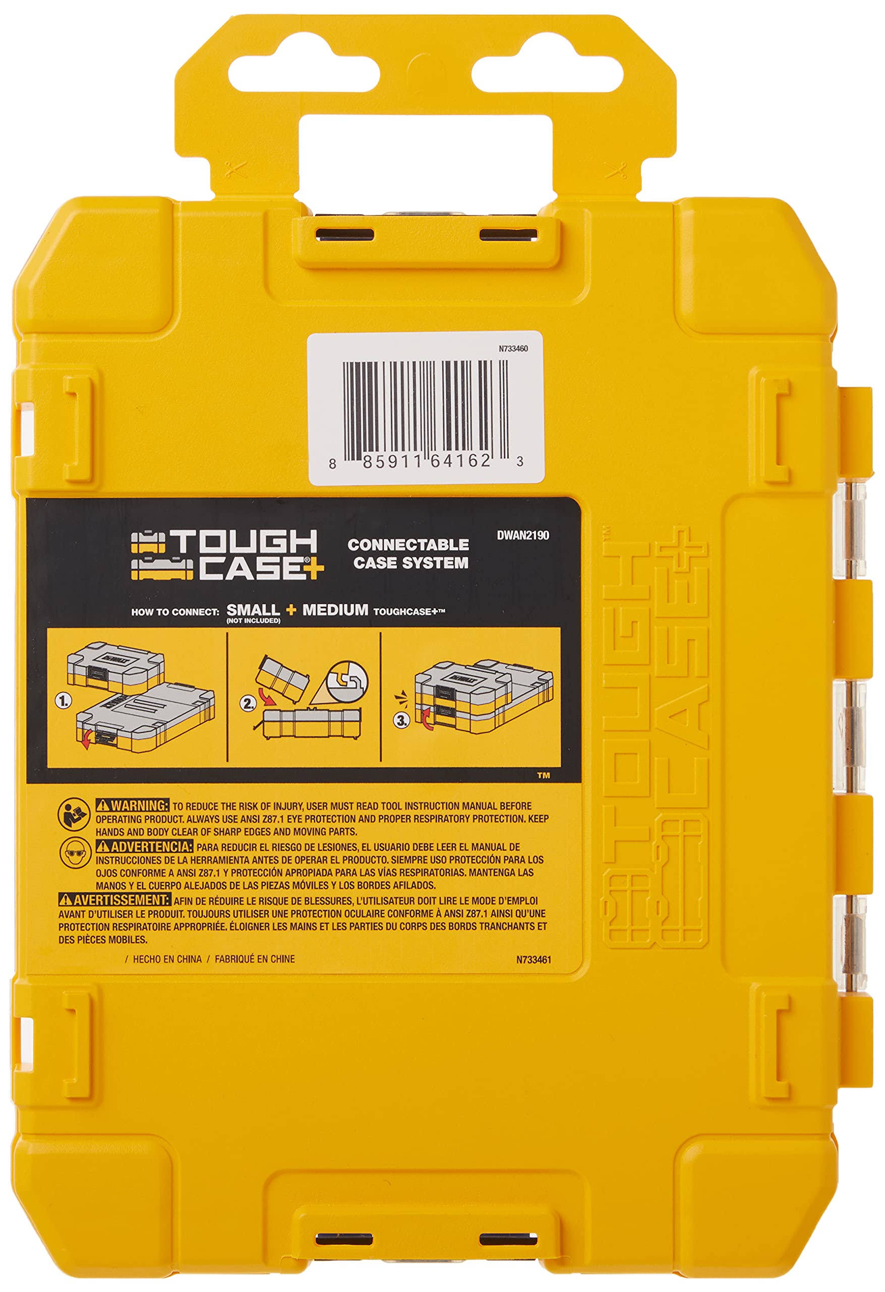 DeWalt DWAN2190 Tool Box, Tough Case, Medium, Case Only
