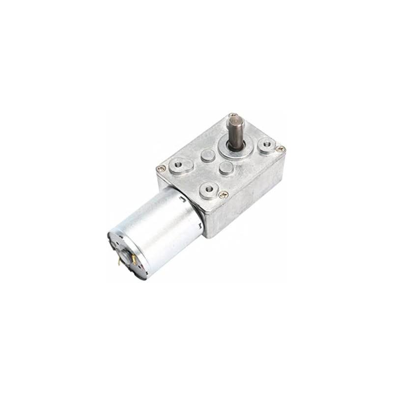 Elrene High Torque Turbo Geared Motor DC 12V Motor 2/3/5/610/20/30/40/62/100RPM (62 RPM)