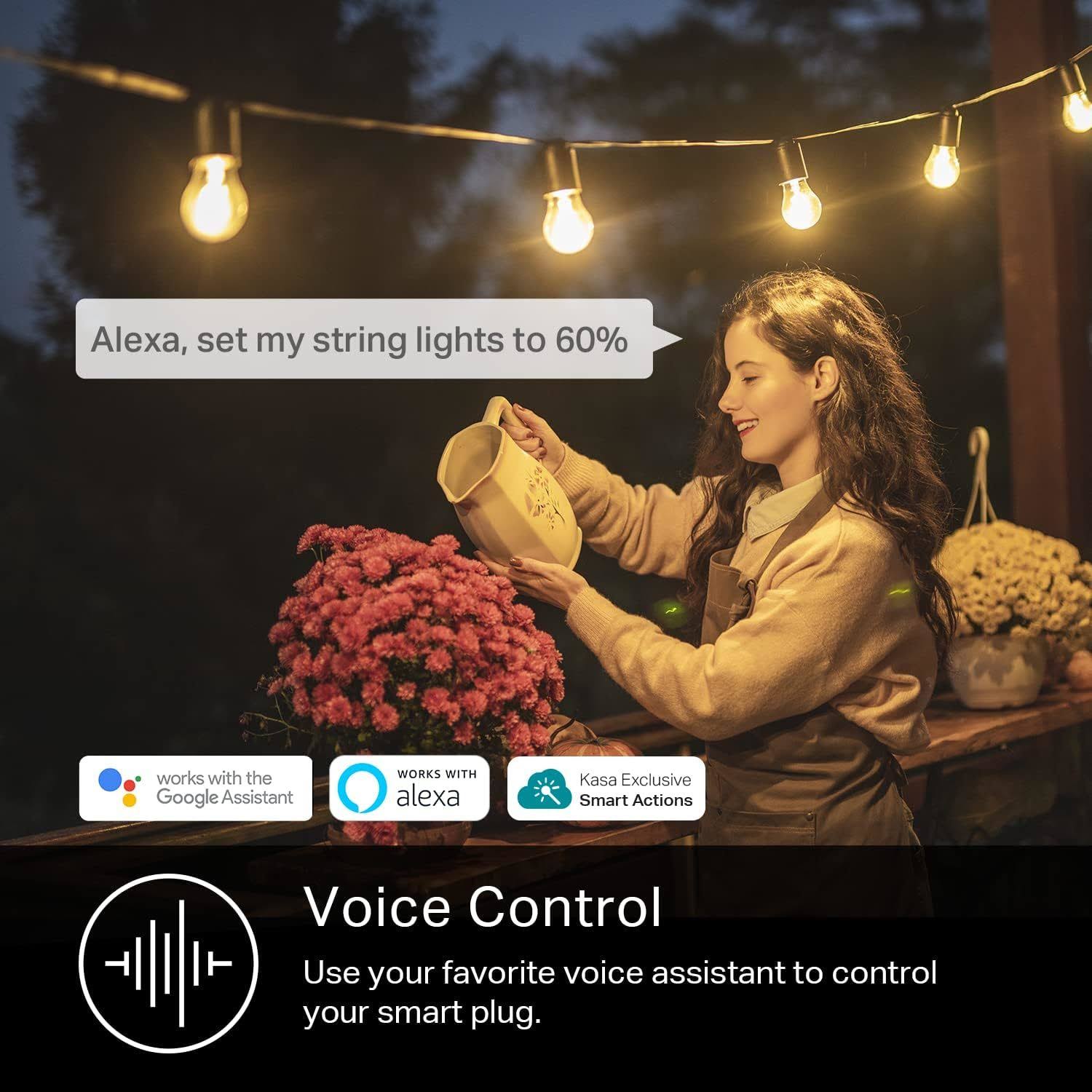 TP-Link KP401 Kasa Smart Wi-Fi Outdoor Plug