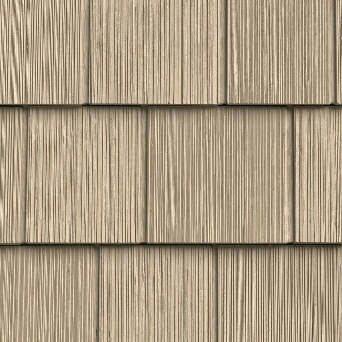 The Foundry 7 inchw x 60 3/4 inchl Exposure, Vinyl Perfection Shingles (34 Panels/Ctn. = 100 Sq. Feet), 248- Cocoa