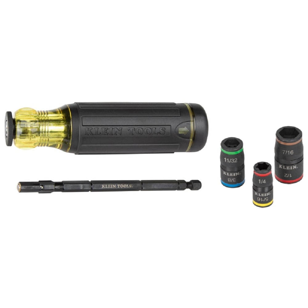 Klein Tools 20-Piece Plastic Handle Assorted Multi-Bit Screwdriver | 32303HD