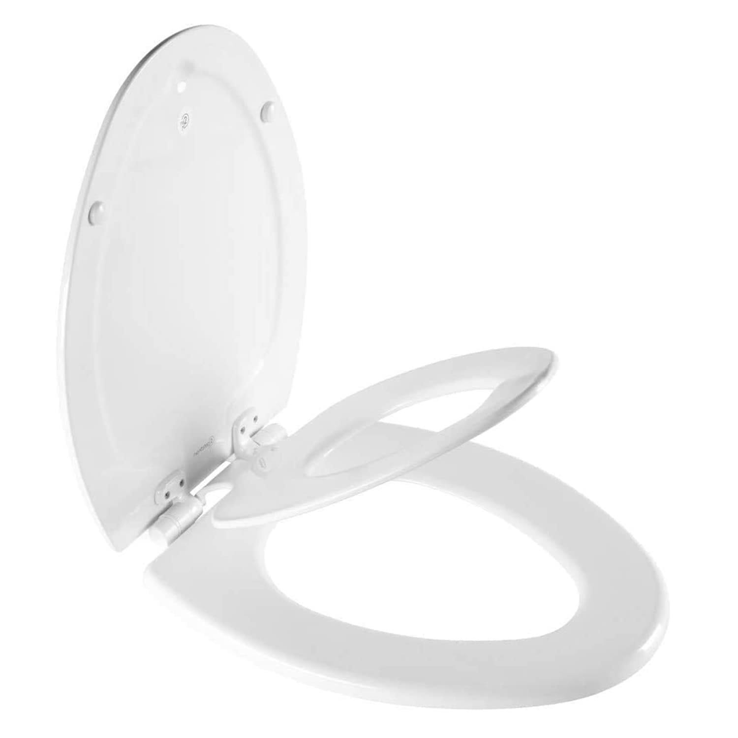 Mayfair 188SLOW 000 NextStep2 Toilet Seat with Built-in Potty Training Seat,