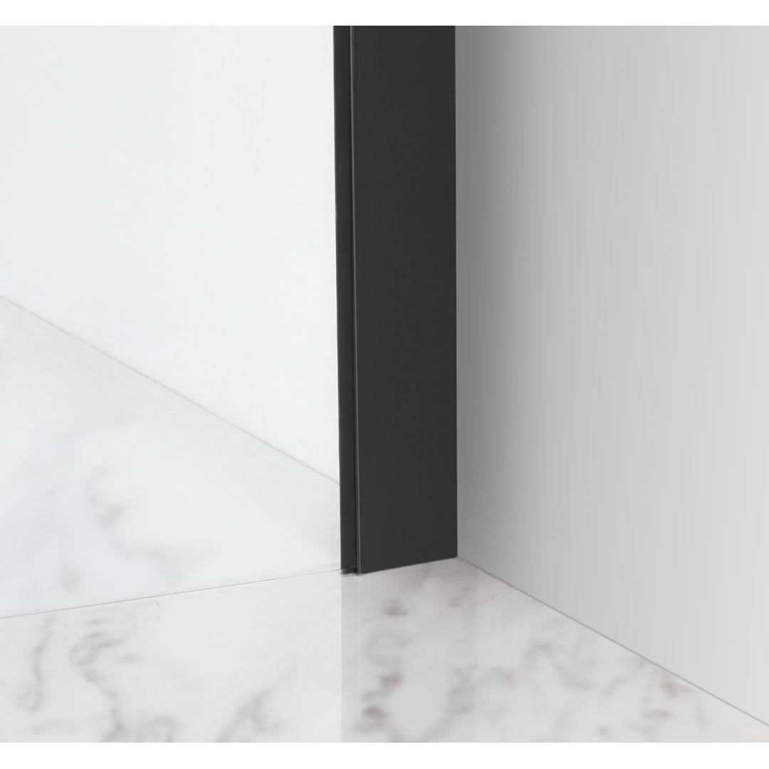 Aston SDR984EZ.UC-6080-L Coraline XL 80 inch High x 60 inch Wide Sliding Frameless Shower Door-, Black