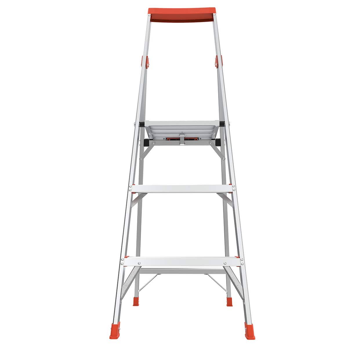 Little Giant Ladder Systems FLIP-N-LITE, 5-Foot, Stepladder, Aluminum, Type 1A, 300 lbs Rated (15273-001)