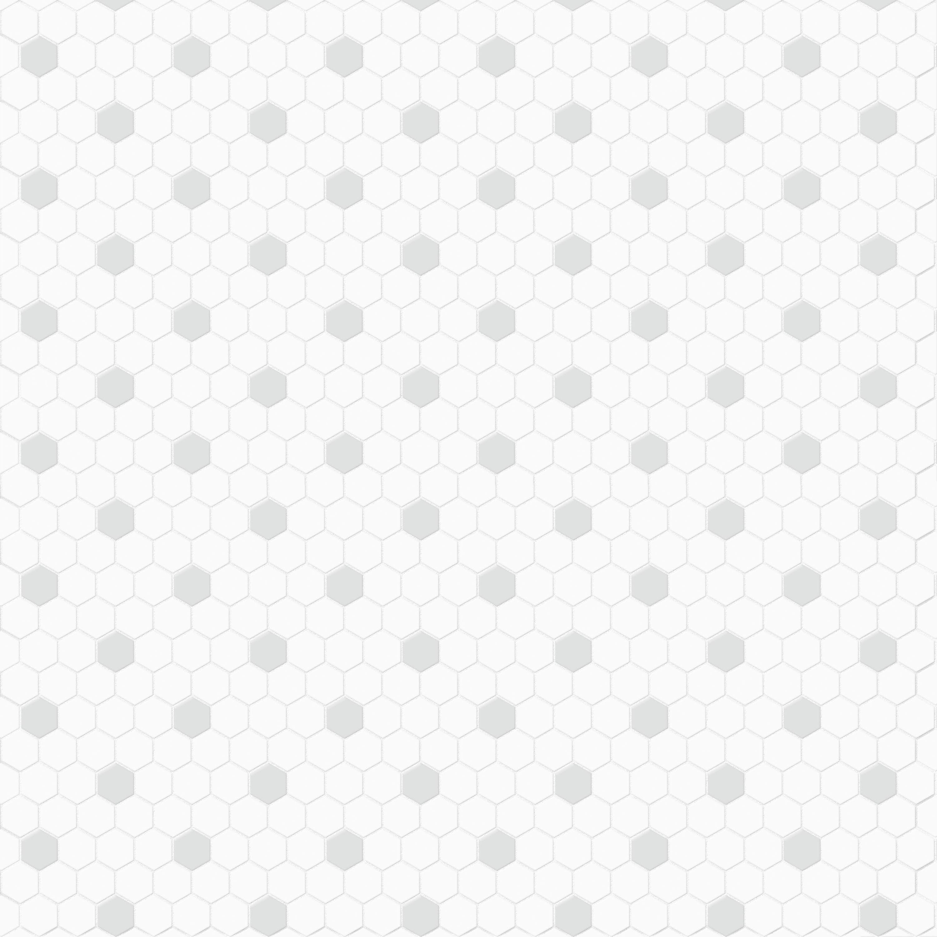 Satori Hudson 10-in x 12-in Matte Porcelain Hexagon Floor and Wall Tile (0.82-sq. ft/ Piece)