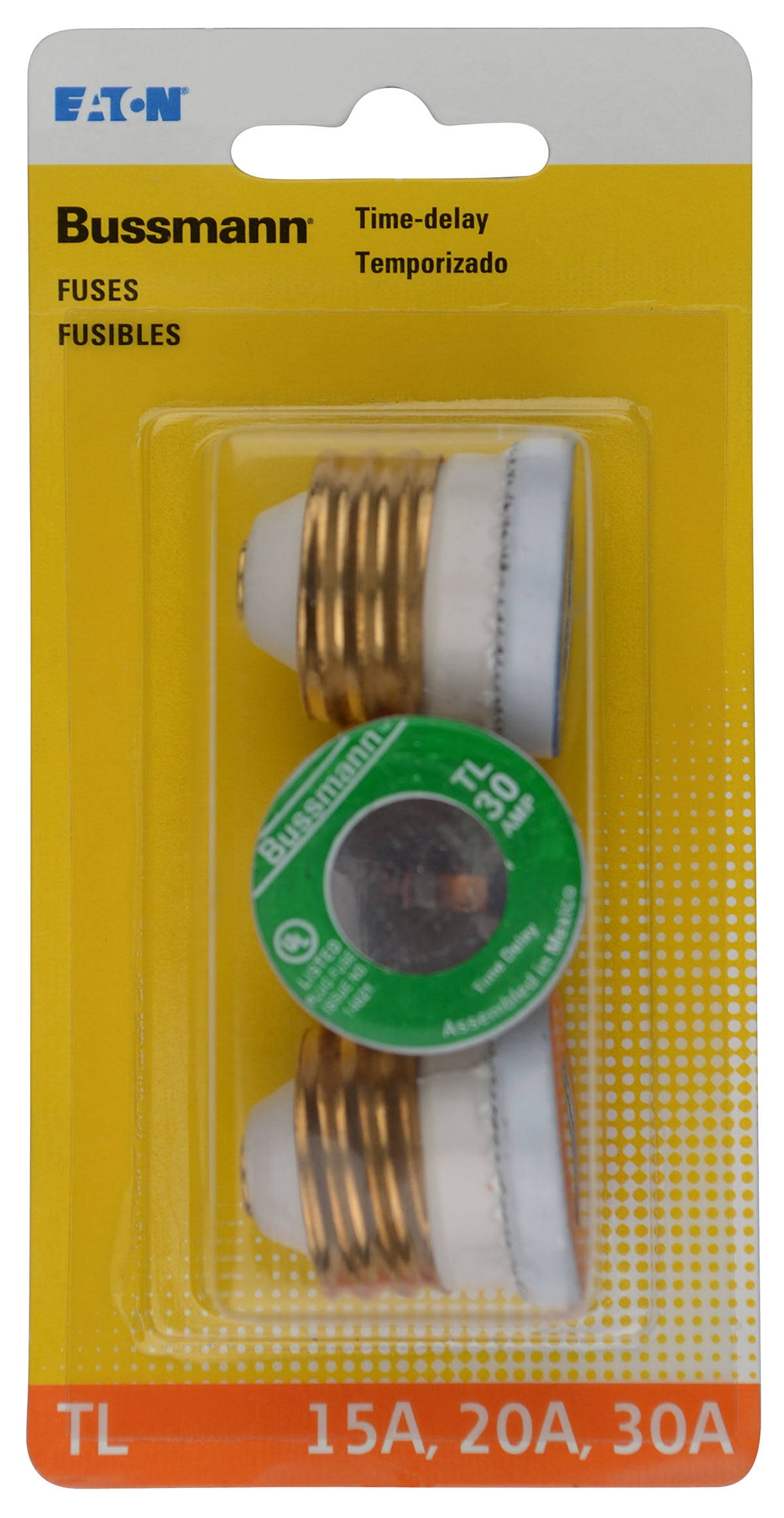 Bussmann Time Delay Plug Fuse 3 Bp/tl-a