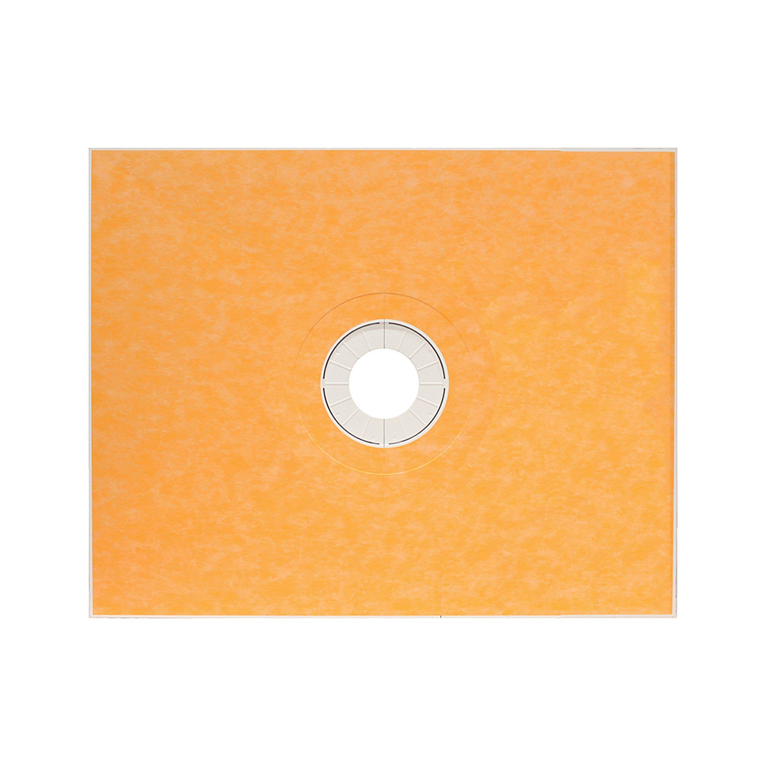 Schluter Kerdi 48-Inch x 60-Inch Center Drain Shower Tray