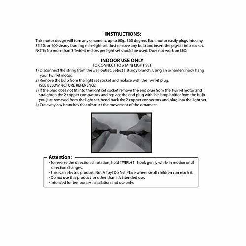 Kurt Adler Twirl-It Motor Pigtails, Set of 2