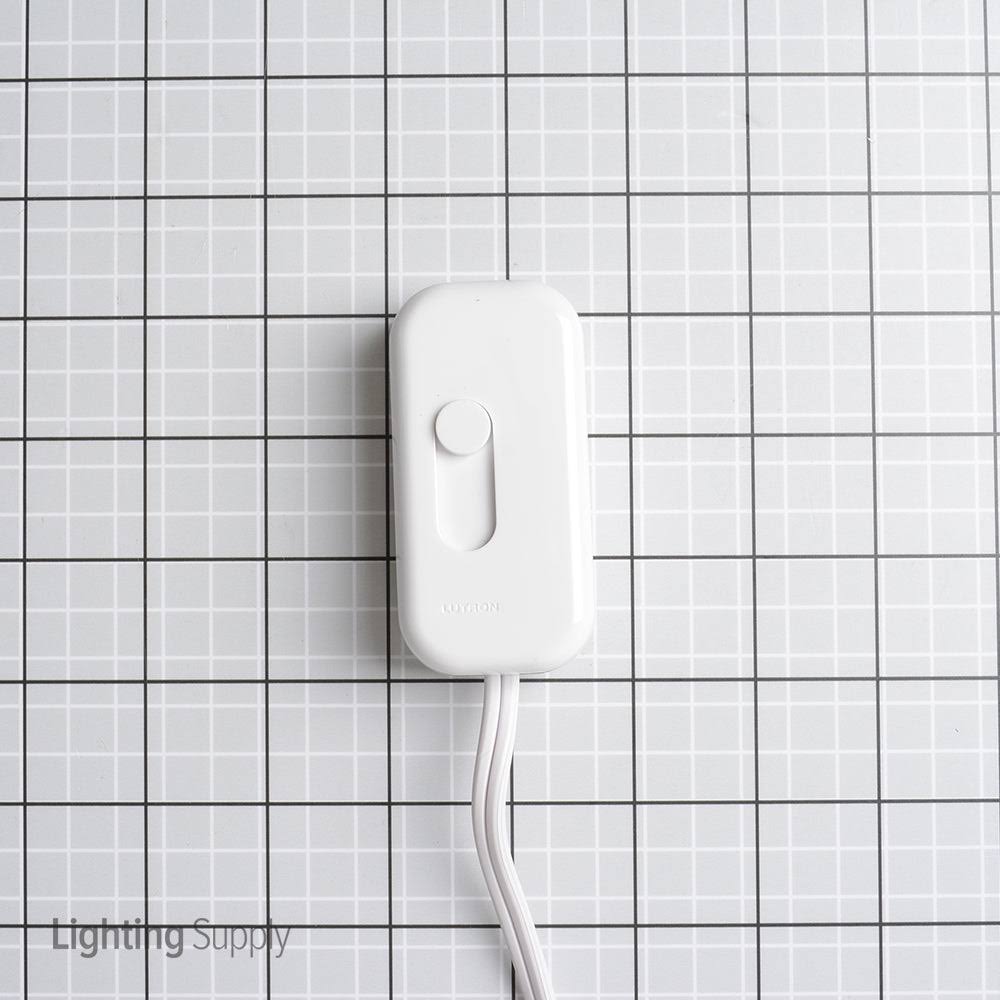 Lutron Dimmer Lamp CFL/LED TTCL-100H-WH