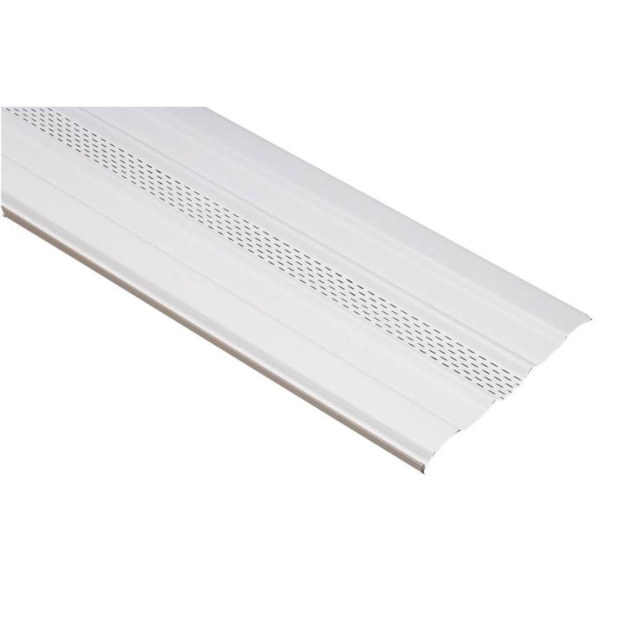 Lowe's 16-in x 7.9791-ft White Vinyl Skirting Panel | 555210