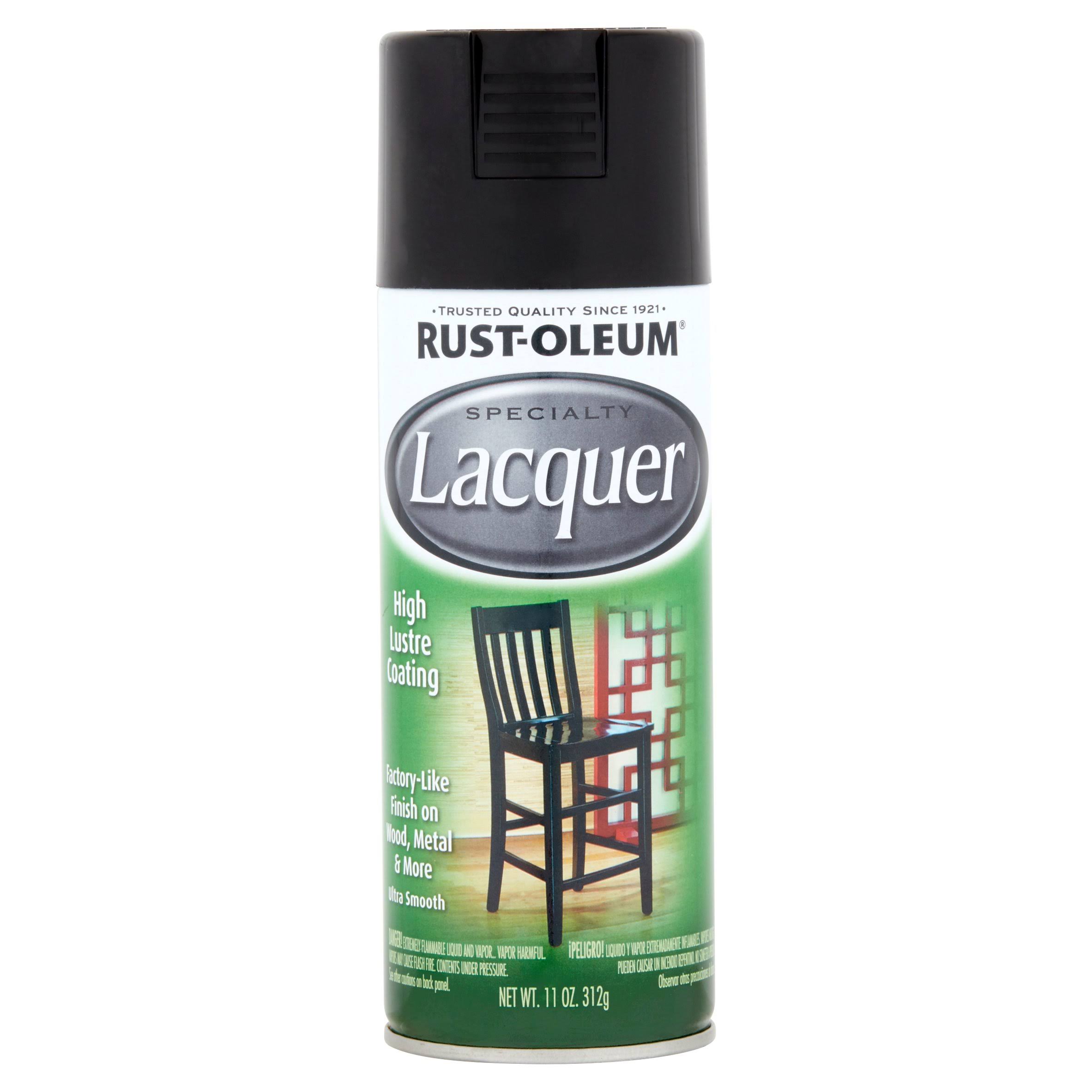 Rust-Oleum Specialty 11 oz Gloss Black Lacquer Spray Paint
