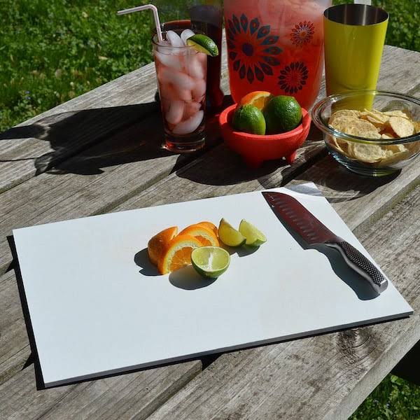 Shape Products 24 in. x 36 in. x .100 in. White HDPE Sheet (2-Pack)