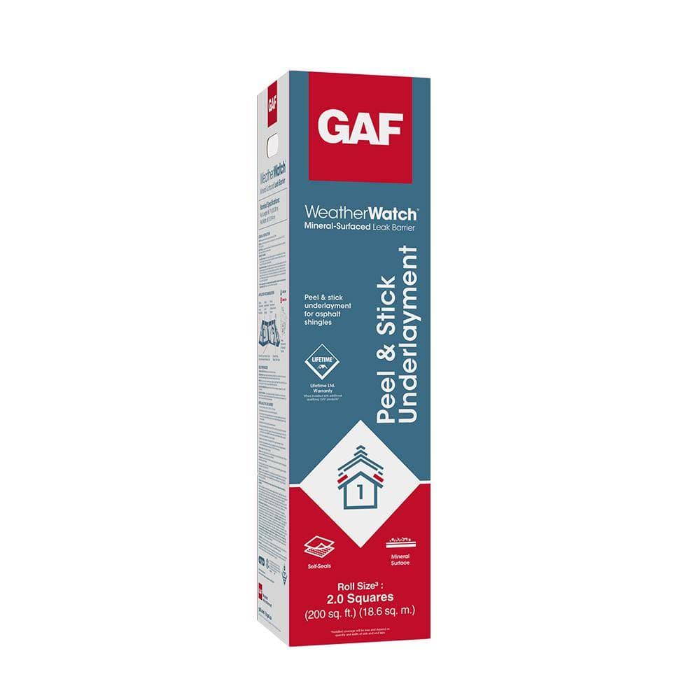 GAF 200 Sq. ft. WeatherWatch Granular Surfaced Roof Leak Barrier Roll