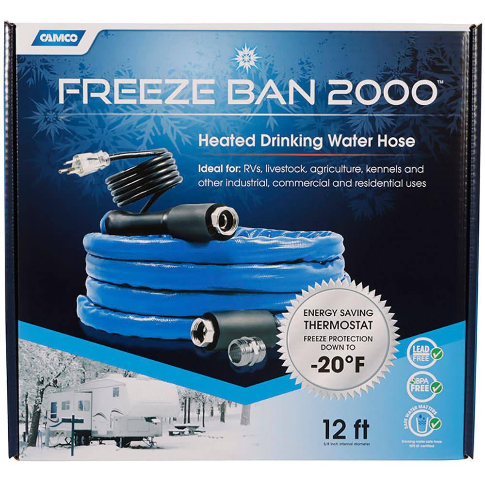 Camco Freeze Ban Heated Drinking Water Hose